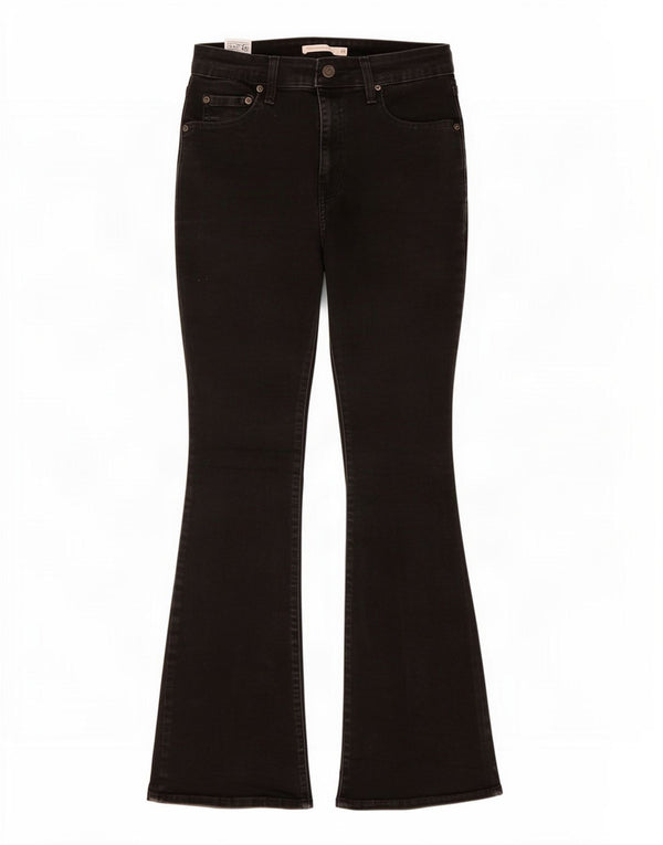 Γυναικείο Levi's 725 ψηλό τζιν μποτάκι W29 L29 μαύρο βαμβακερό