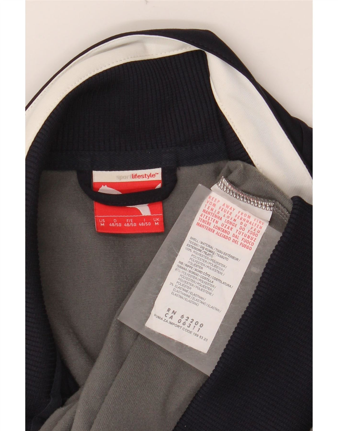 Ανδρική φόρμα PUMA Μπουφάν μεσαίου πολύχρωμου πολύχρωμου πολυεστέρα