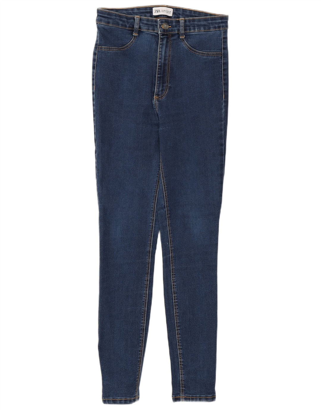 Zara Γυναικείο Skinny Jeans EU 40 Medium W30 L27 Blue