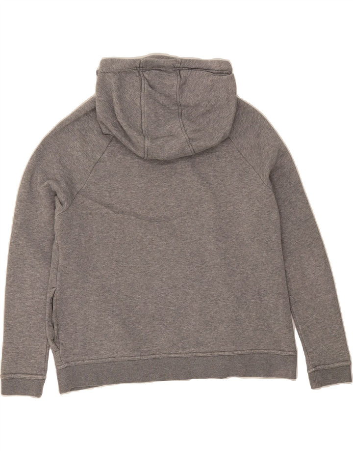 NIKE Womens Hoodie Jumper UK 14 Medium Grey Cotton Vintage Nike and Second-Hand Nike from Messina Hembry 