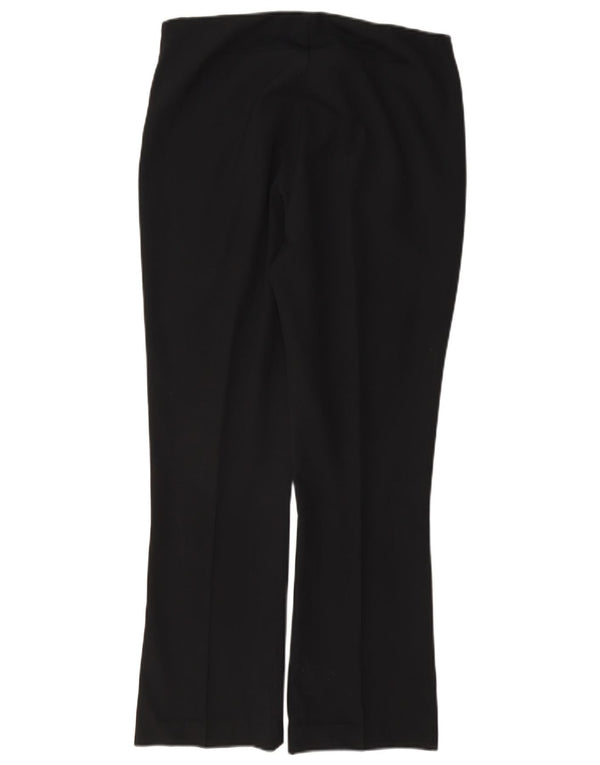 Zara Γυναικείο κανονικό παντελόνι casual μεγάλο W30 L27 μαύρο