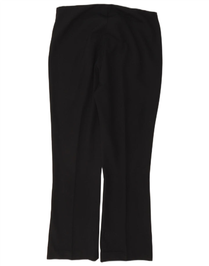 Zara Γυναικείο κανονικό παντελόνι casual μεγάλο W30 L27 μαύρο