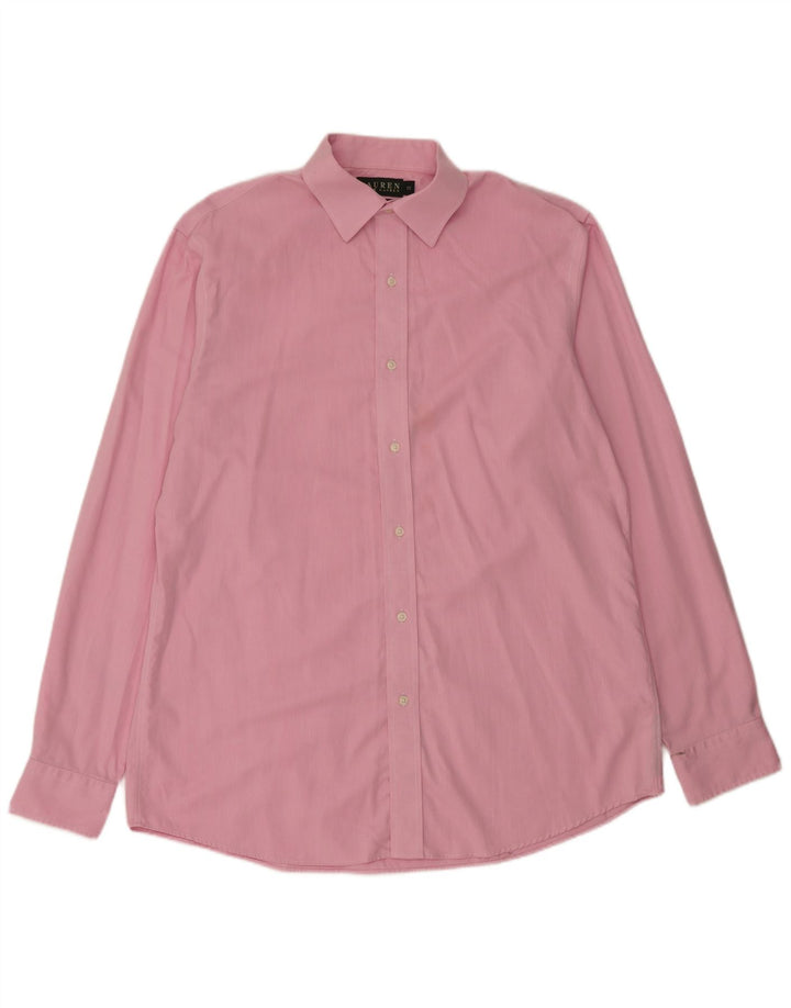 Ανδρικό πουκάμισο Ralph Lauren Μέγεθος 17 43 XL Ροζ