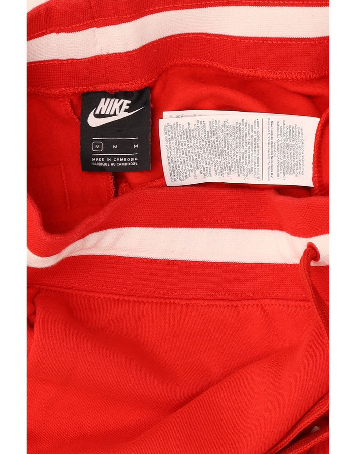 Ανδρική φόρμα γυμναστικής γραφική Nike, Joggers, μεσαίο κόκκινο, βαμβακερό