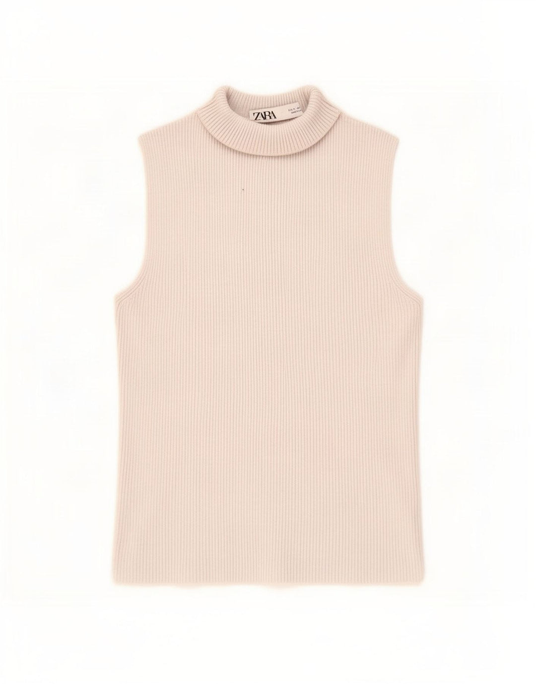 Zara Γυναικείο Γιλέκο Τοπ UK 8 Μικρή γκρι βισκόζη