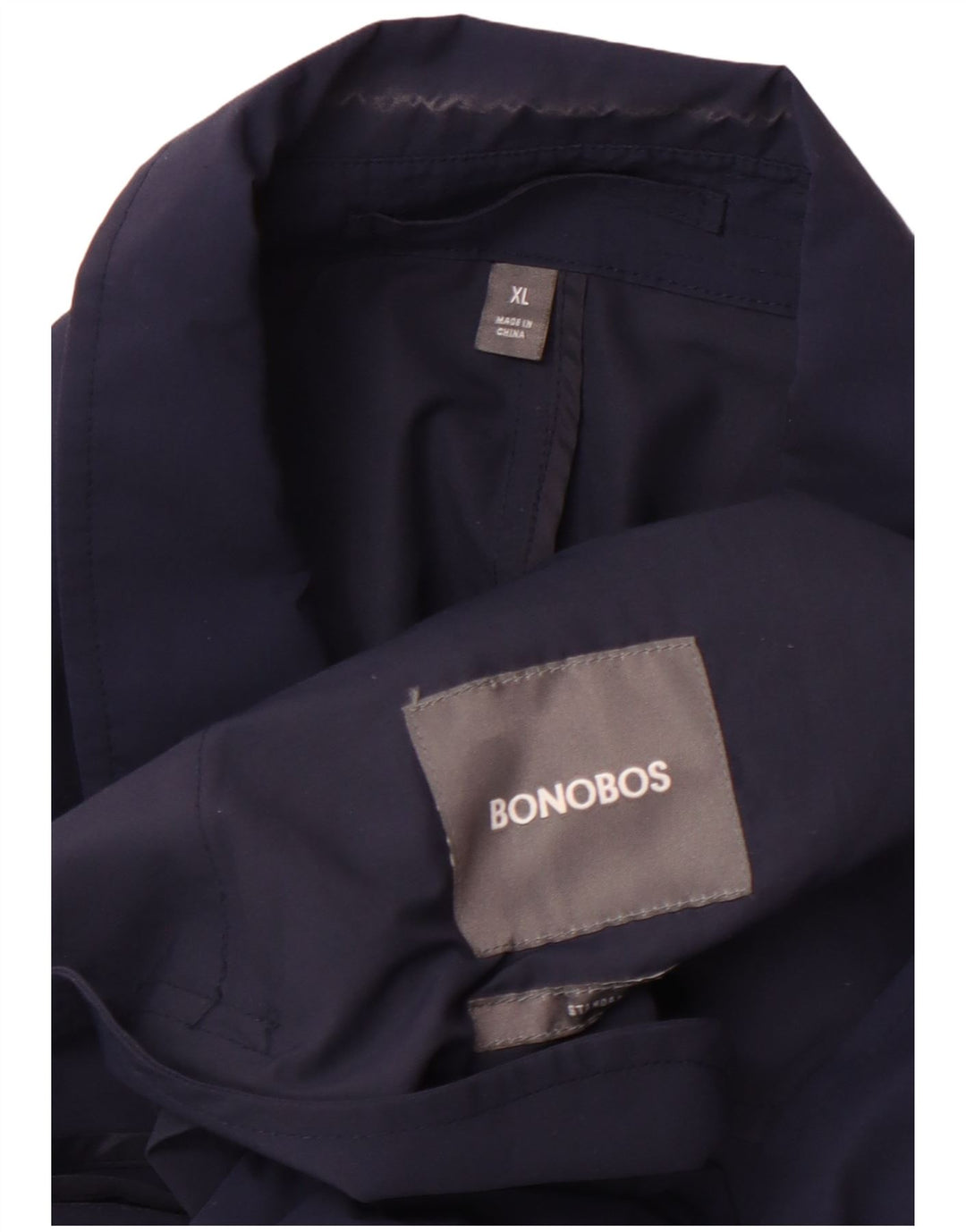 BONOBOS Γυναικεία καμπαρντίνα UK 18 XL Navy Blue Cotton