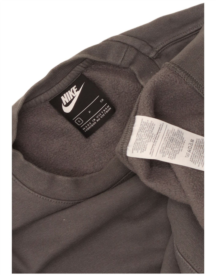 Ανδρικό φούτερ Nike Jumper από μικρό γκρι βαμβακερό χρώμα