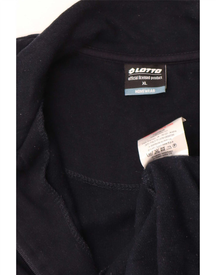 Ανδρική φόρμα Lotto Top Jacket XL Navy Blue Cotton