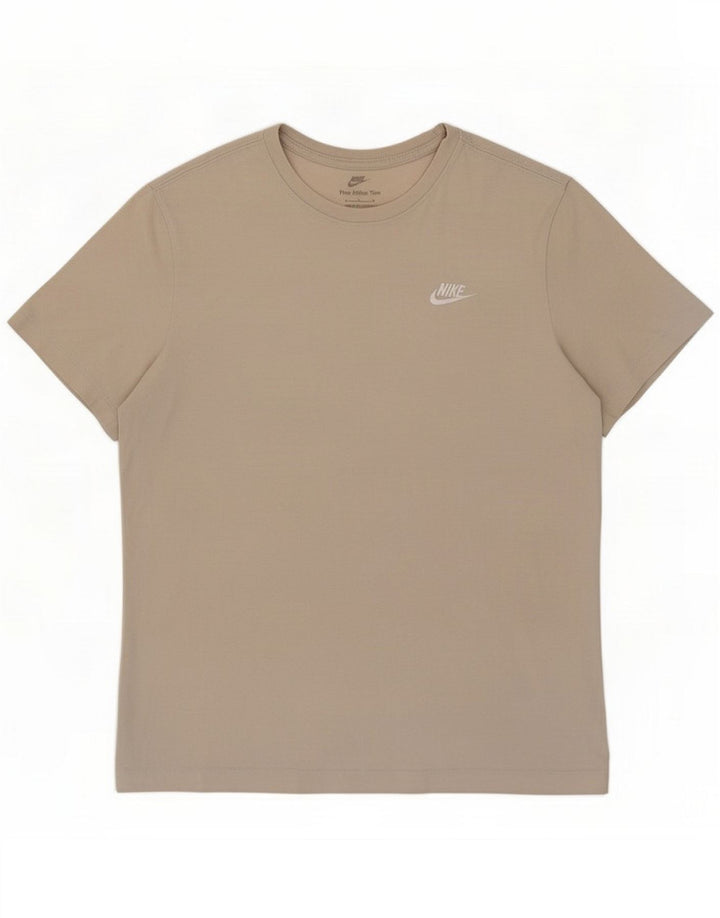 Ανδρικό μπλουζάκι Nike Top Medium Beige βαμβακερό
