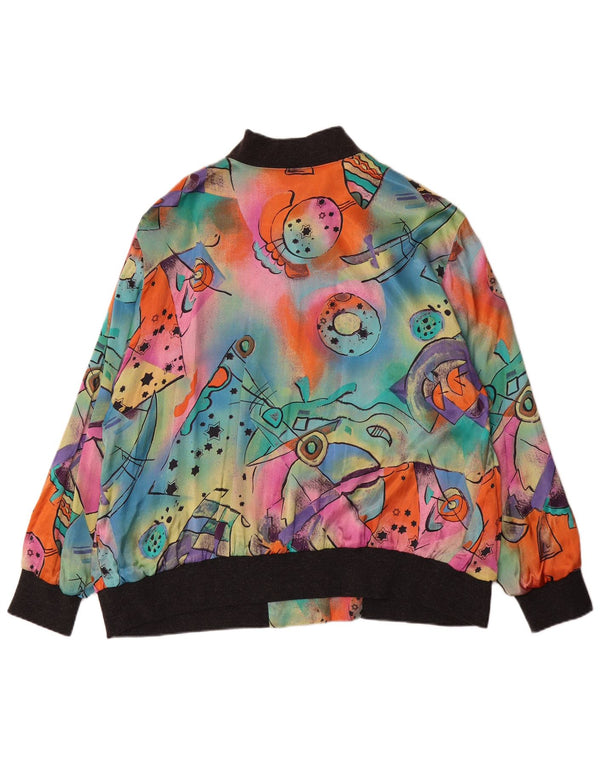 Seidensticker Γυναικείο Μπουφάν Bomber Abstract Pattern IT 48 XL Πολύχρωμο