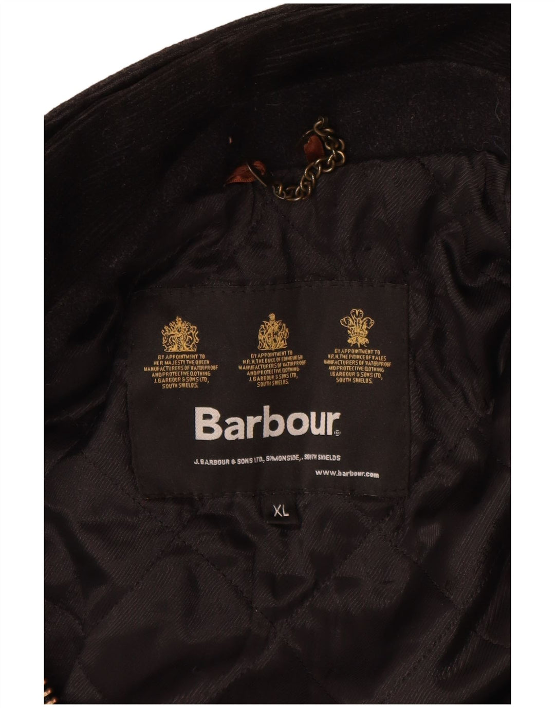 Ανδρικό πανωφόρι Barbour UK 42 XL Μαύρο