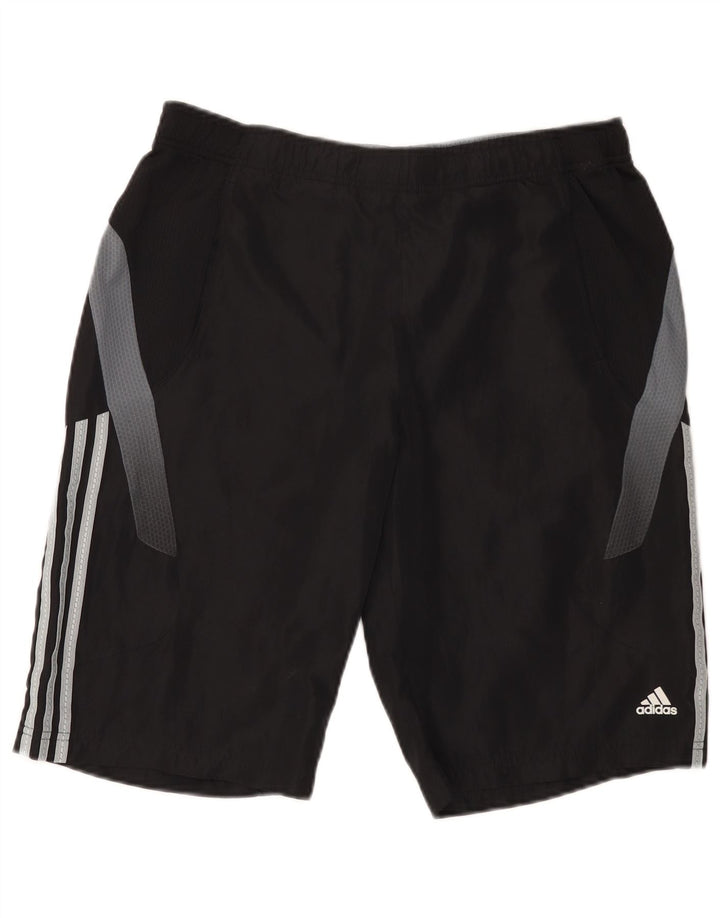 Ανδρικό σορτς Adidas Climacool με μεσαίο μαύρο χρώμα