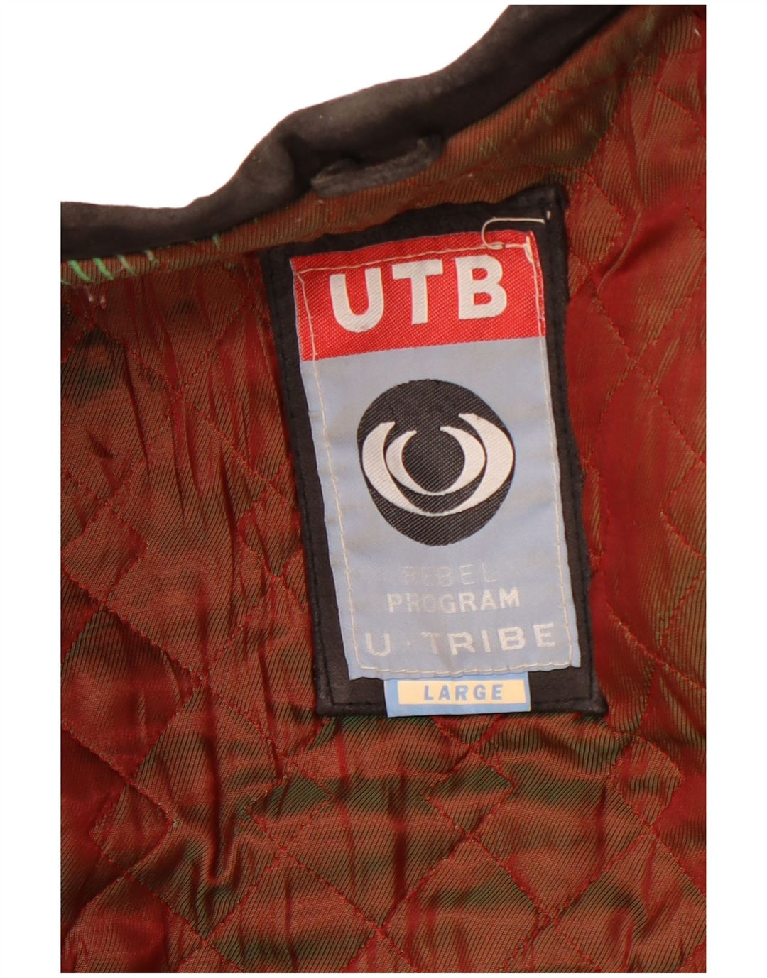 Vintage Γυναικείο Δερμάτινο Μπουφάν UK 16 Large Μαύρο Δερμάτινο