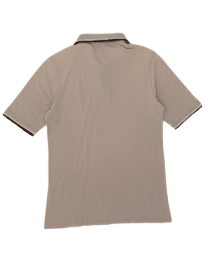 Fred Perry Ανδρικό πουκάμισο Polo Μικρό γκρι βαμβακερό ριγέ