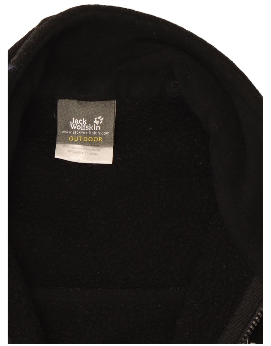 Jack Wolfskin Γυναικείο Fleece Jacket UK 12/14 Medium Black Polyester