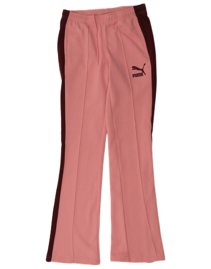 Γυναικεία αθλητική φόρμα Puma Παντελόνι UK 10 Small Pink Colourblock Polyester