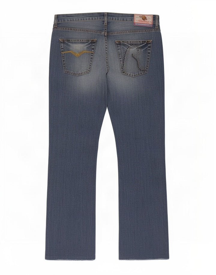 Replay Γυναικείο Bootcut Jeans W32 L34 Μπλε βαμβακερό