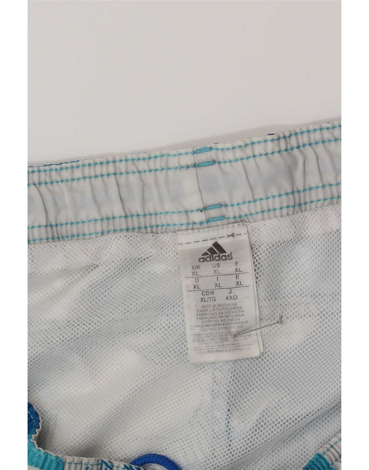 Ανδρικό σορτς κολύμβησης Adidas XL Blue Floral Polyester