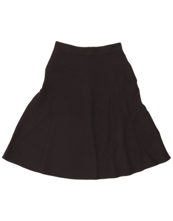 Marks & Spencer Γυναικεία φούστα A-Line UK 12 Medium W30 Black Polyester