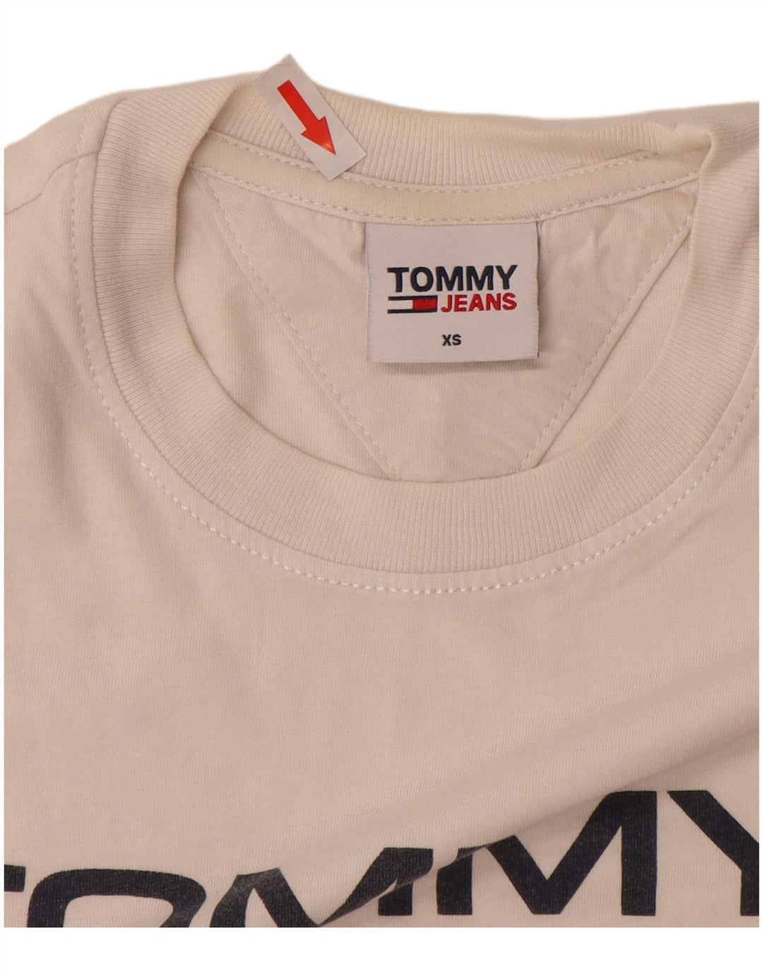 Ανδρικό γραφικό T-Shirt Tommy Hilfiger Top XS Λευκό