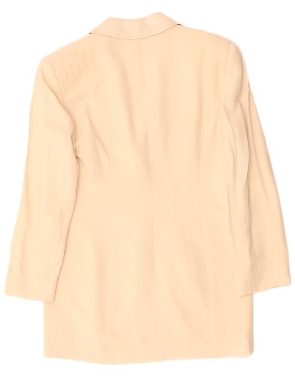 LUISA SPAGNOLI Γυναικείο μπλέιζερ με 3 κουμπιά μπουφάν IT 42 Medium Beige Acetate