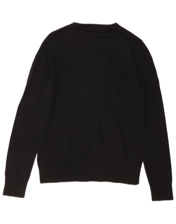 Marks & Spencer Γυναικείο πουλόβερ με λαιμόκοψη UK 12 Medium Black