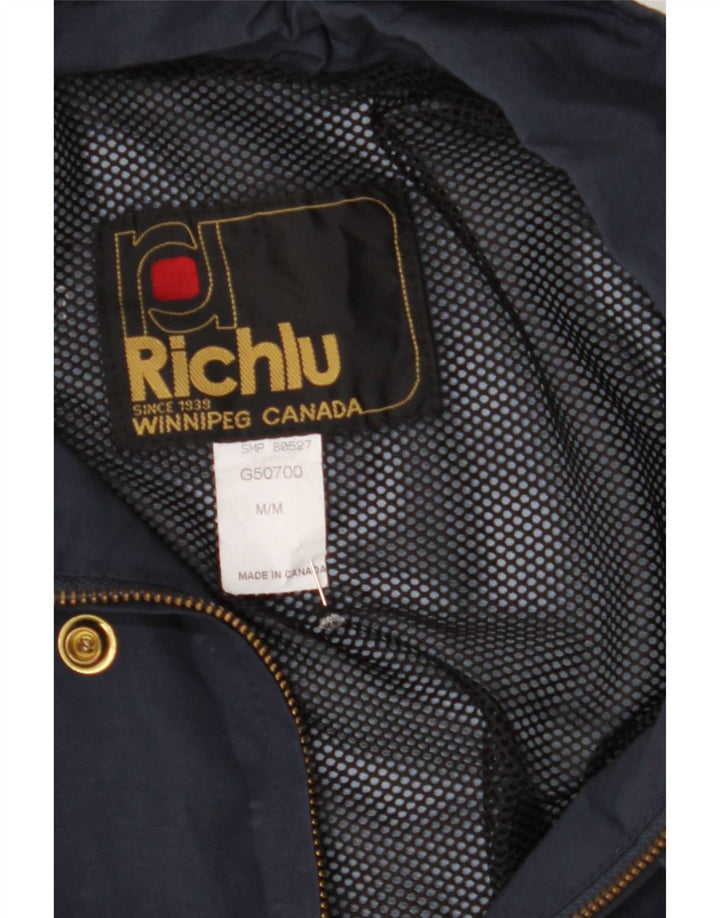 Ανδρικό μπουφάν Richlu Utility UK 38 Medium Navy Blue Nylon