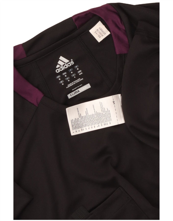 Ανδρικό T-Shirt Adidas Climacool Top Medium Black Colourblock Πολυεστέρας