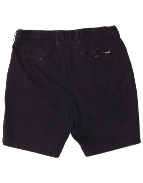 Ανδρικό σορτς Chino Marks & Spencer W36 Large Navy Blue από βαμβάκι