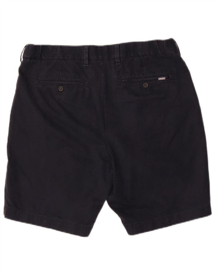 Ανδρικό σορτς Chino Marks & Spencer W36 Large Navy Blue από βαμβάκι