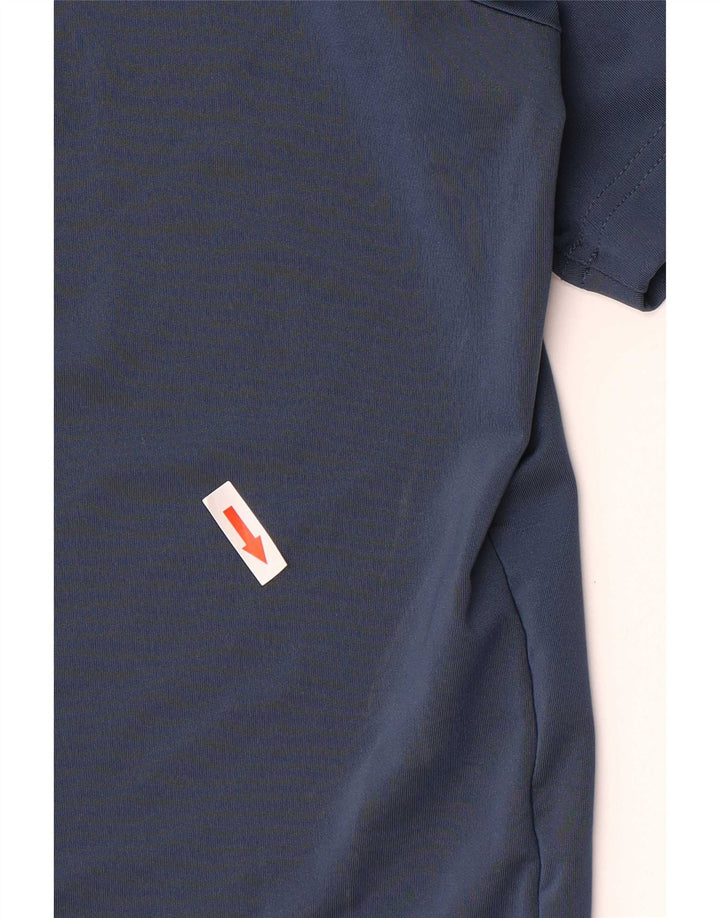 Ανδρικό πουκάμισο Adidas Polo XL Navy Blue Polyester