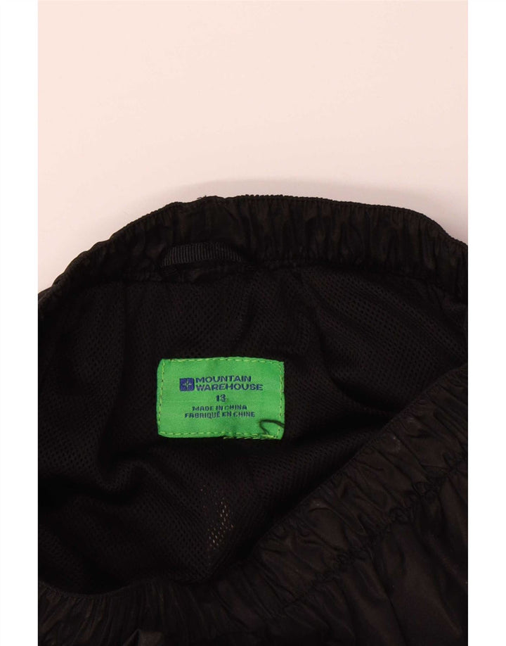 Mountain Warehouse Boys Αδιάβροχο Παντελόνι 12-13 ετών Μαύρο Πολυεστέρα