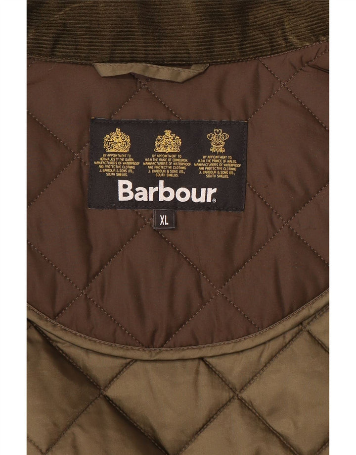 Ανδρικό καπιτονέ μπουφάν BARBOUR UK 42 XL καφέ πολυεστέρας