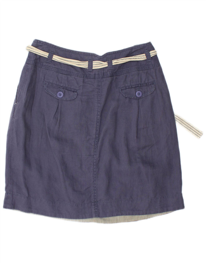 Γυναικεία μίνι φούστα MONSOON UK 10 Small W28 Navy Blue Lenn