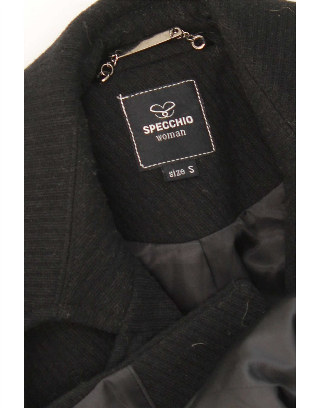 Specchio Γυναικείο Πανωφόρι UK 10 Small Black