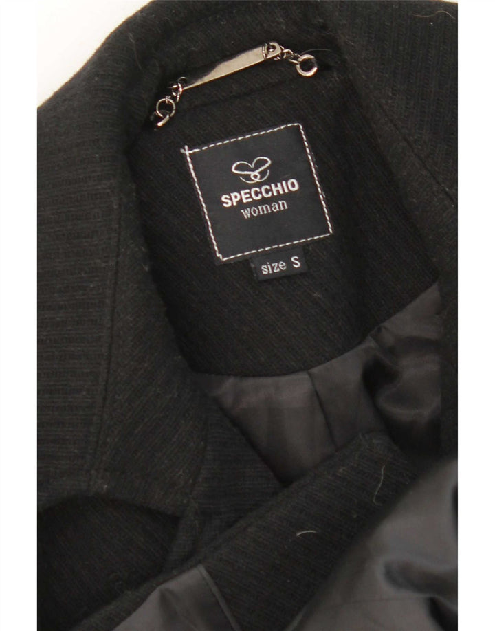 Specchio Γυναικείο Πανωφόρι UK 10 Small Black
