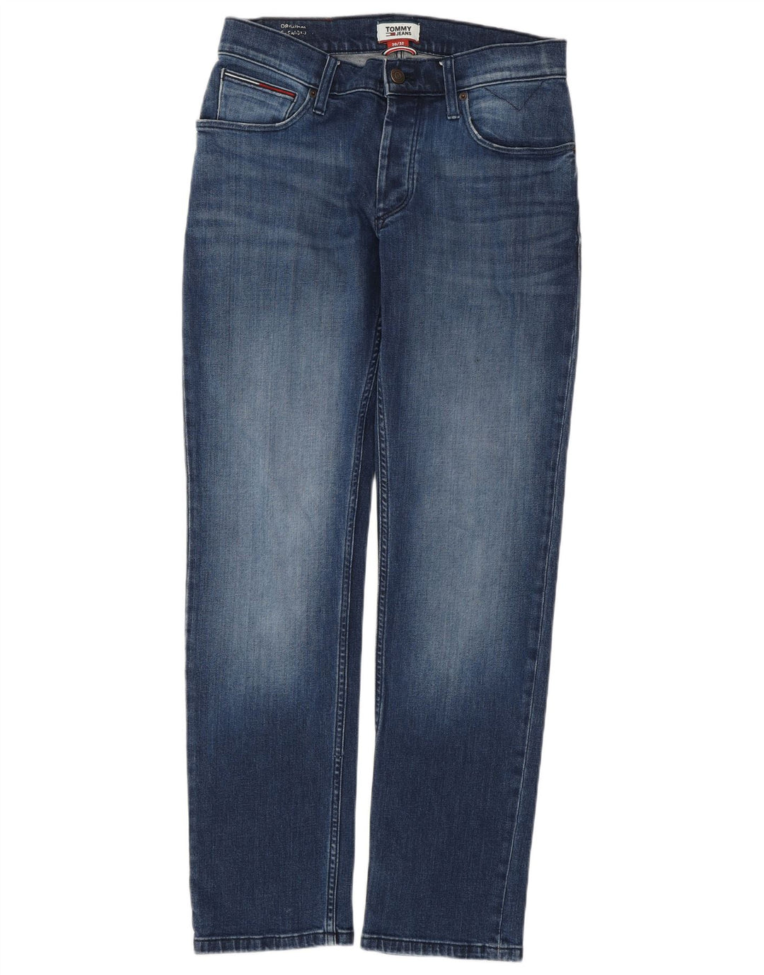 TOMMY HILFIGER Ανδρικό τζιν ίσιο W30 L32 Μπλε βαμβακερό