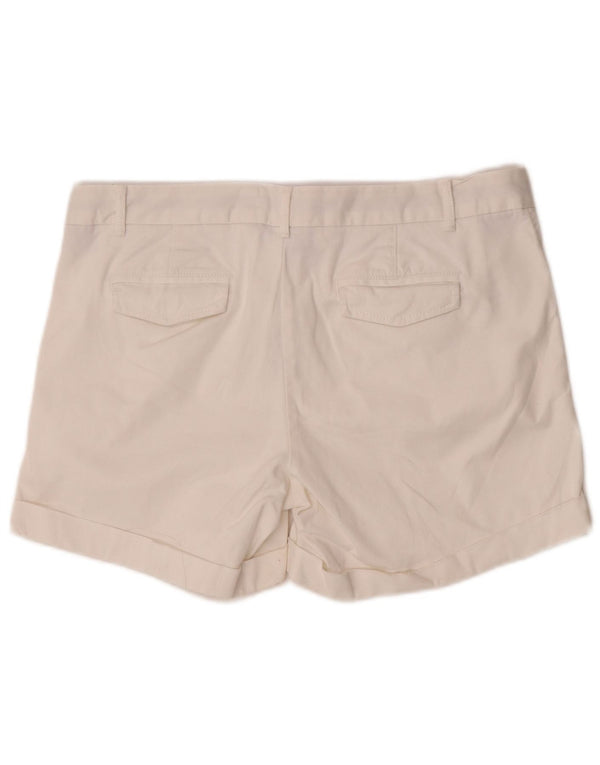 Banana Republic Γυναικείο Σορτς Chino US 10 Μεγάλο W33 Λευκό βαμβακερό