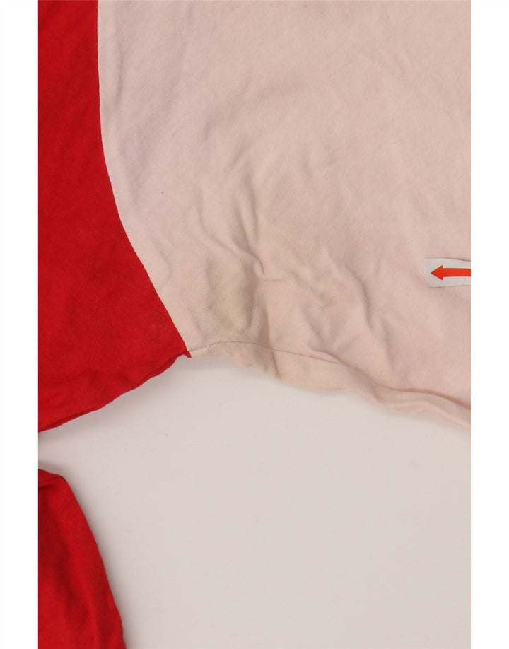 Γυναικείο γραφικό T-Shirt PUMA Top UK 18 XL Red Colourblock