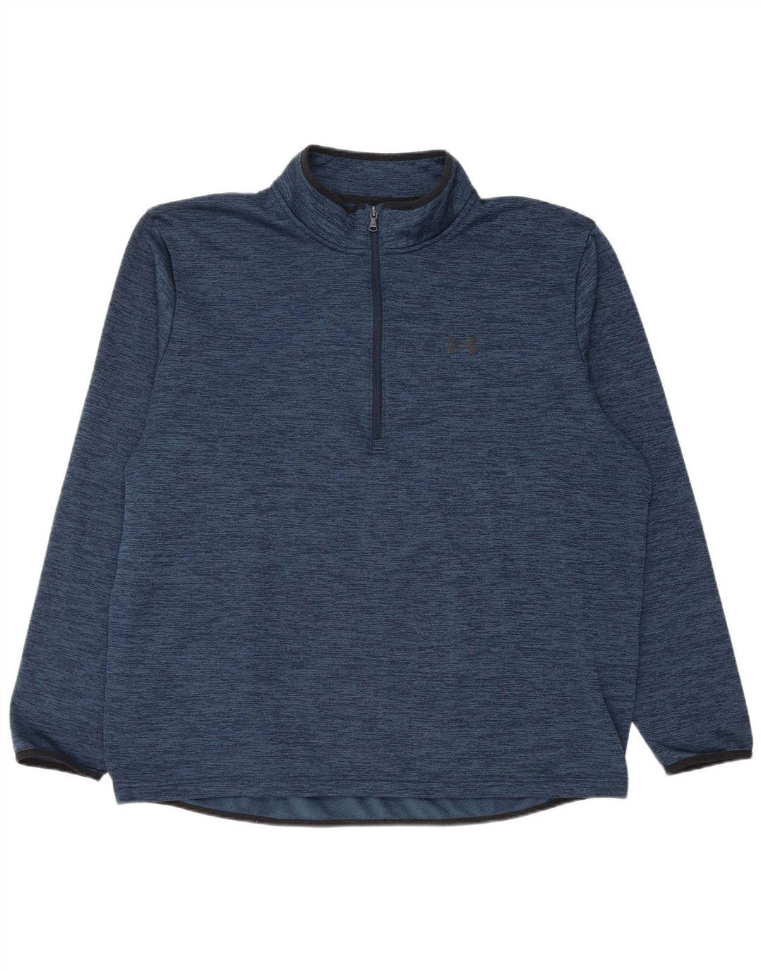 Under Armour Ανδρική φόρμα πουλόβερ με φερμουάρ Top 2XL Blue Flecked