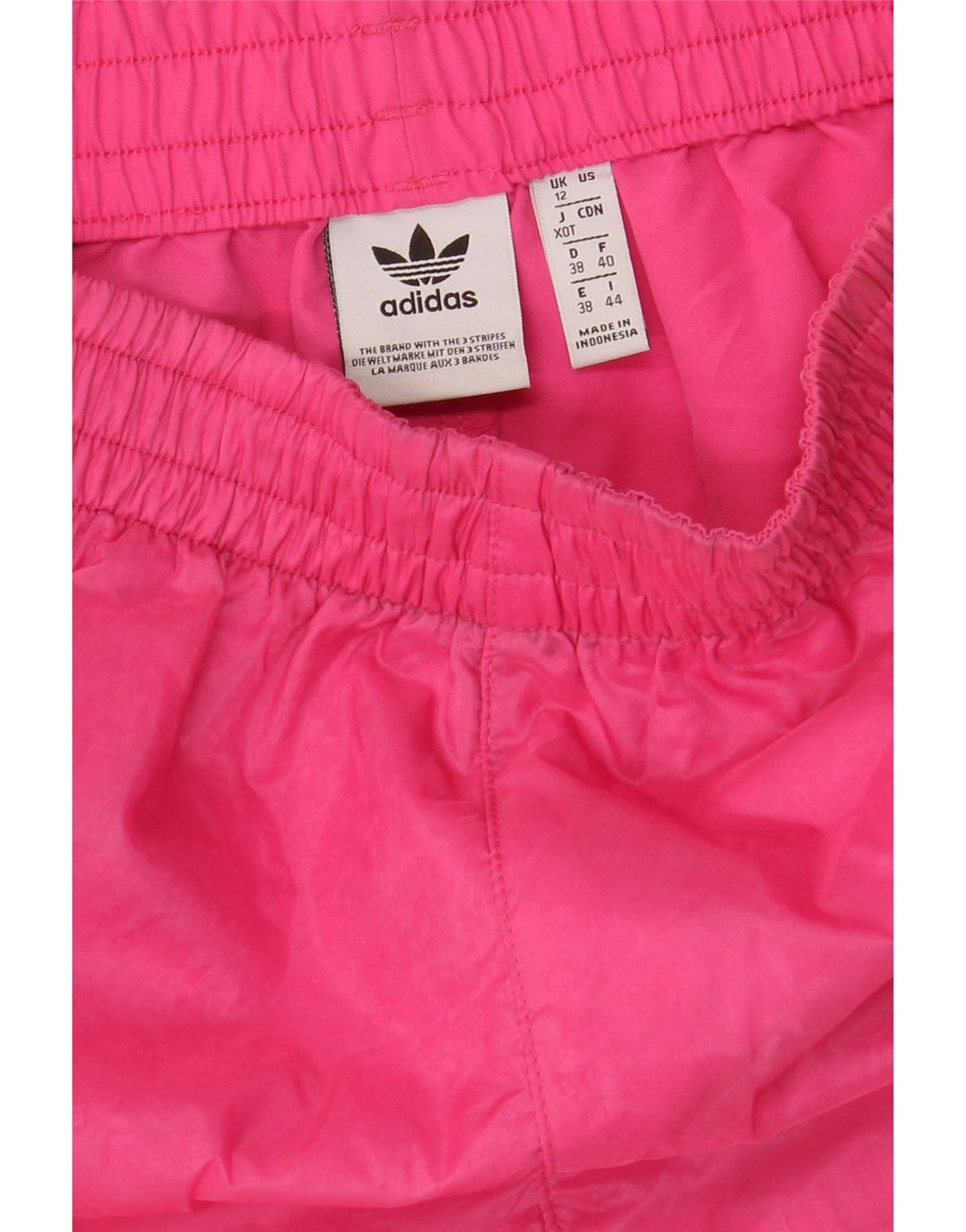 Γυναικείο αθλητικό σορτς Adidas UK 12 μεσαίο ροζ πολυεστέρας