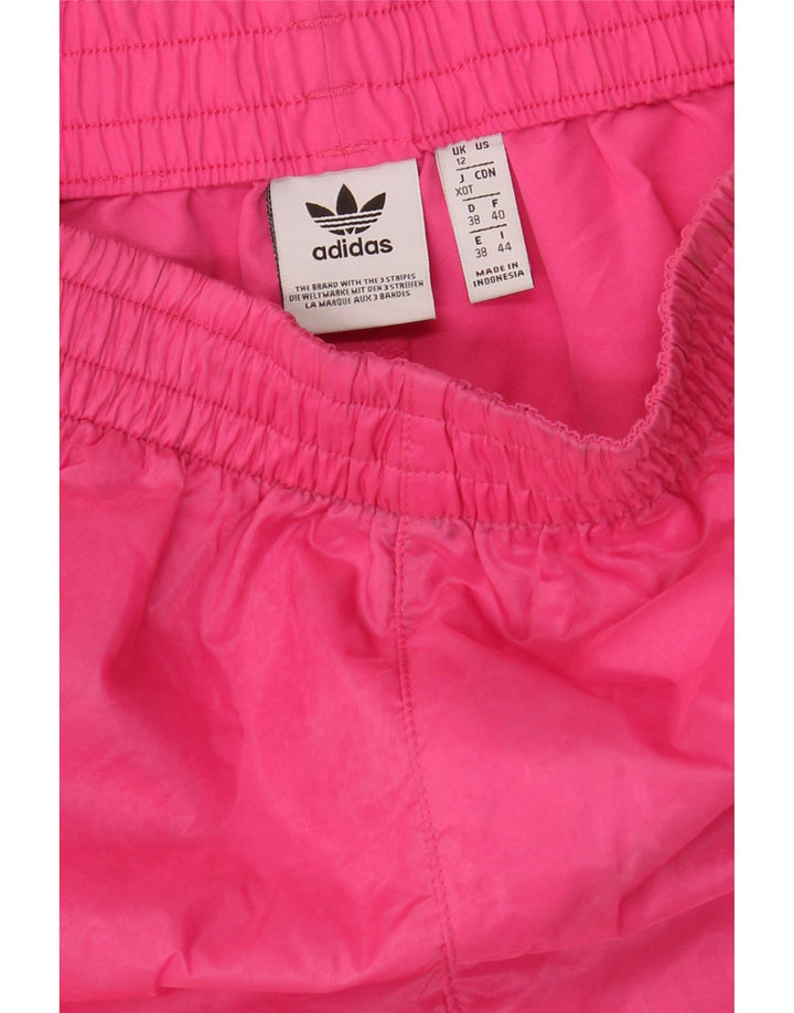 Γυναικείο αθλητικό σορτς Adidas UK 12 μεσαίο ροζ πολυεστέρας