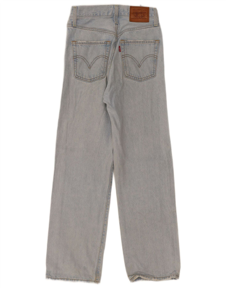 Γυναικείο τζιν Levi's Ribcage Straight W23 L27 Μπλε βαμβακερό