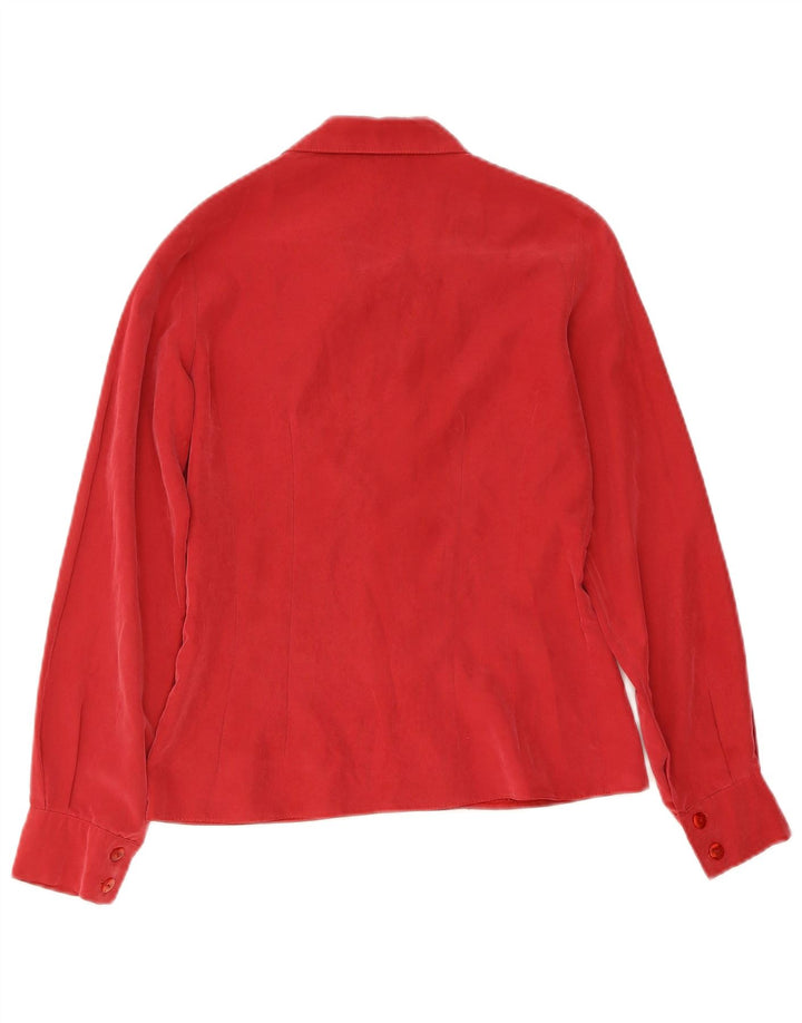 ETAM Womens Shirt EU 36 Small Red Modal