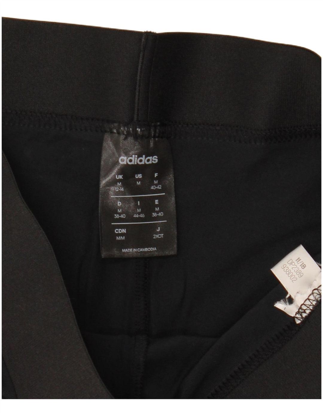 Adidas Γυναικείο Κολάν UK 12/14 Μεσαίο Μαύρο