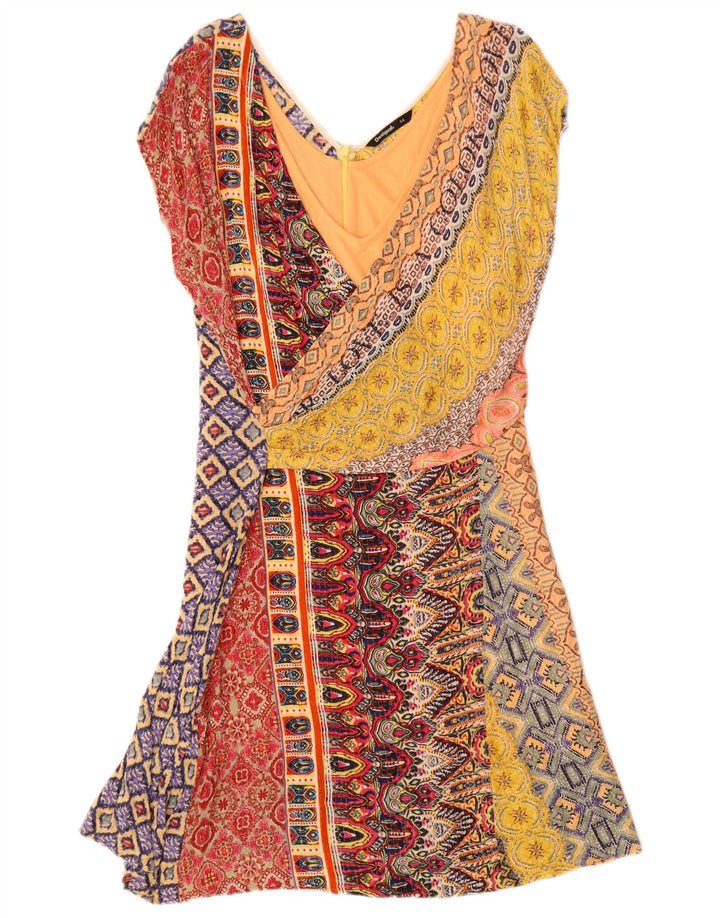 Desigual Γυναικείο Φόρεμα A-Line EU 44 XL Πολύχρωμο Γεωμετρικό