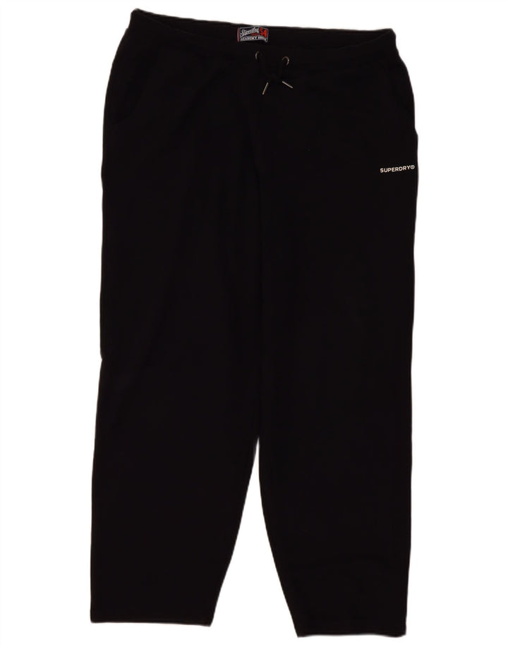 Γυναικεία αθλητική φόρμα Superdry Παντελόνι UK 16 Large Μαύρο