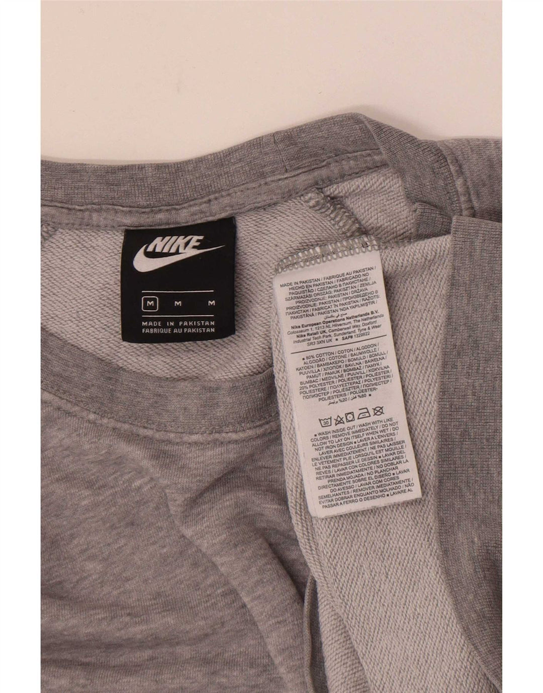 Γυναικείο φούτερ Nike Jumper UK 14 Μεσαίο γκρι βαμβακερό