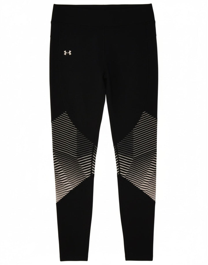 Under Armour Γυναικείο Κολάν UK 12 Medium Black Geometric
