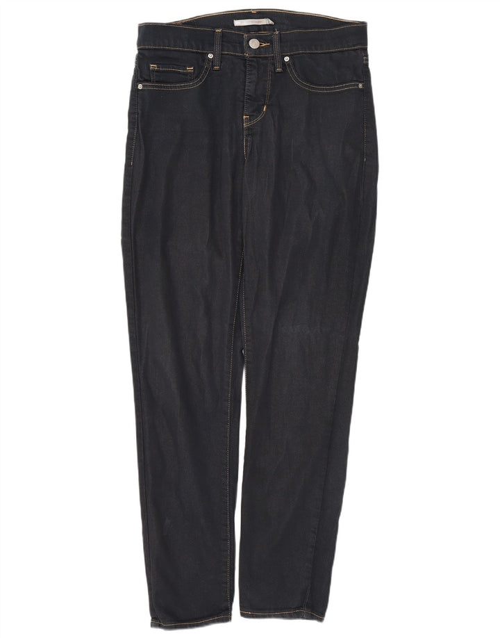 Levi's Womens Shaping Skinny Jeans W27 L27 Navy Blue
